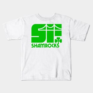 Retro Hockey - San Francisco Shamrocks Hockey Team - PHL Seventies Kids T-Shirt